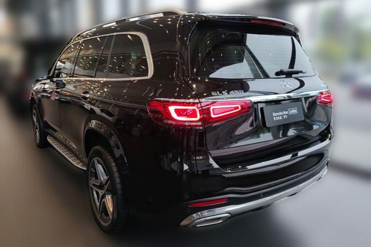 Used Mercedes-Benz GLS 2023 GLS 450 4MATIC Stylish Model Rear Left 45 Deg