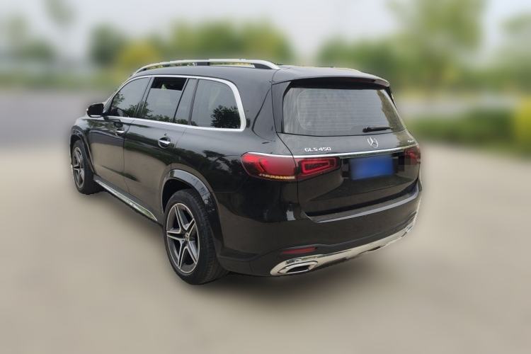 Used Mercedes-Benz GLS 2023 Second Facelift GLS 450 4MATIC Stylish Version Rear Left 45 Deg