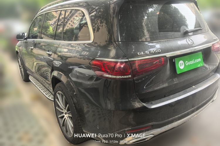 Used Mercedes-Benz GLS 2023 GLS 450 4MATIC Luxury Model Rear Left 45 Deg