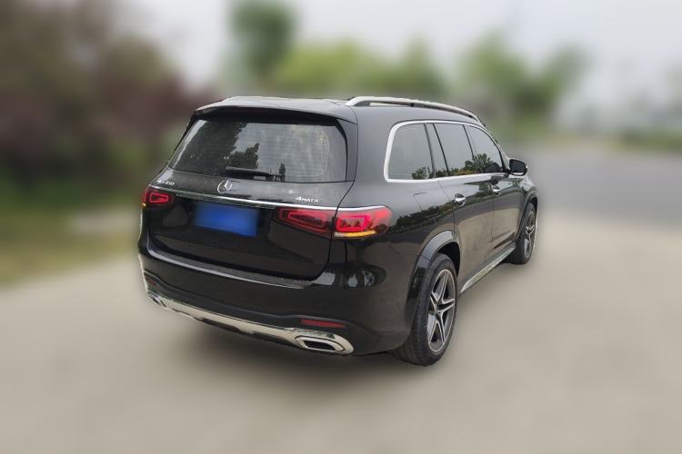 Used Mercedes-Benz GLS 2023 Second Facelift GLS 450 4MATIC Stylish Version Rear Right 45 Deg