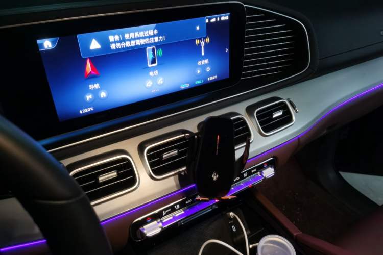 Used Mercedes-Benz GLS 2024 GLS 450 4MATIC Dynamic Edition Audio And AC Panel
