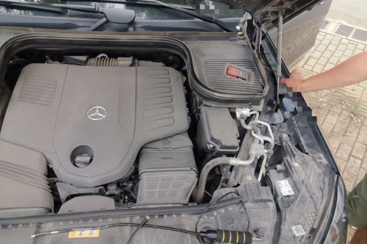 Used Mercedes-Benz GLS 2024 GLS 450 4MATIC Stylish Model Engine Bay Left