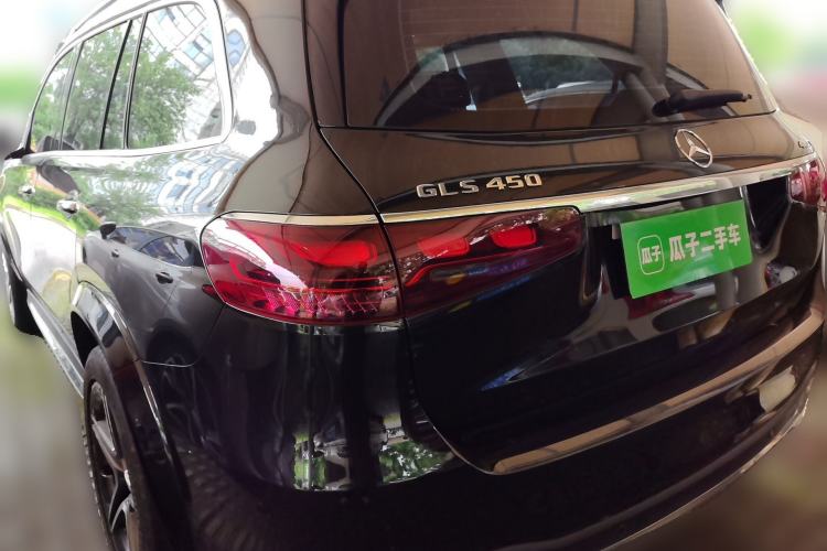 Used Mercedes-Benz GLS 2024 GLS 450 4MATIC Stylish Model Rear Left 45 Deg