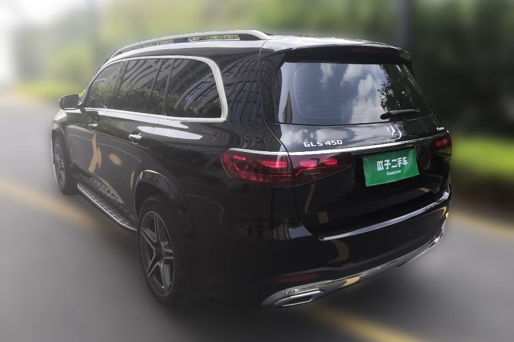 Used Mercedes-Benz GLS 2024 GLS 450 4MATIC Stylish Model Rear Left 45 Deg
