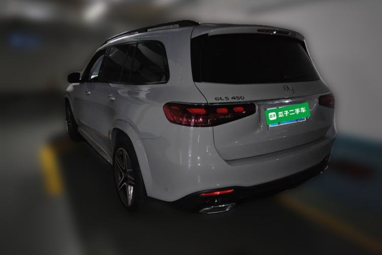 Used Mercedes-Benz GLS 2024 GLS 450 4MATIC Stylish Model Rear Left 45 Deg
