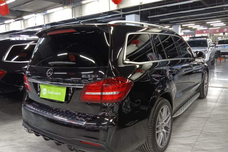 Used Mercedes-Benz GLS AMG 2017 AMG GLS 63 4MATIC Rear Right 45 Deg