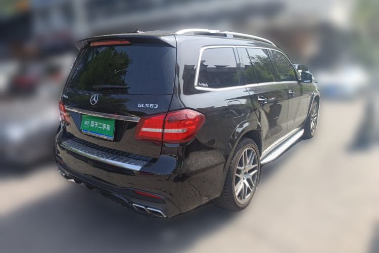 Used Mercedes-Benz GLS AMG 2016 AMG GLS 63 4MATIC Rear Right 45 Deg