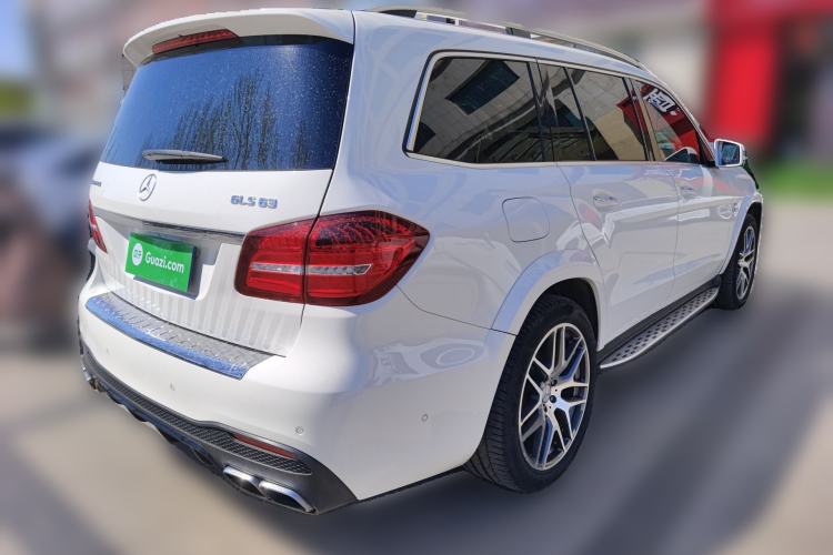 Used Mercedes-Benz GLS AMG 2016 AMG GLS 63 4MATIC Rear Right 45 Deg