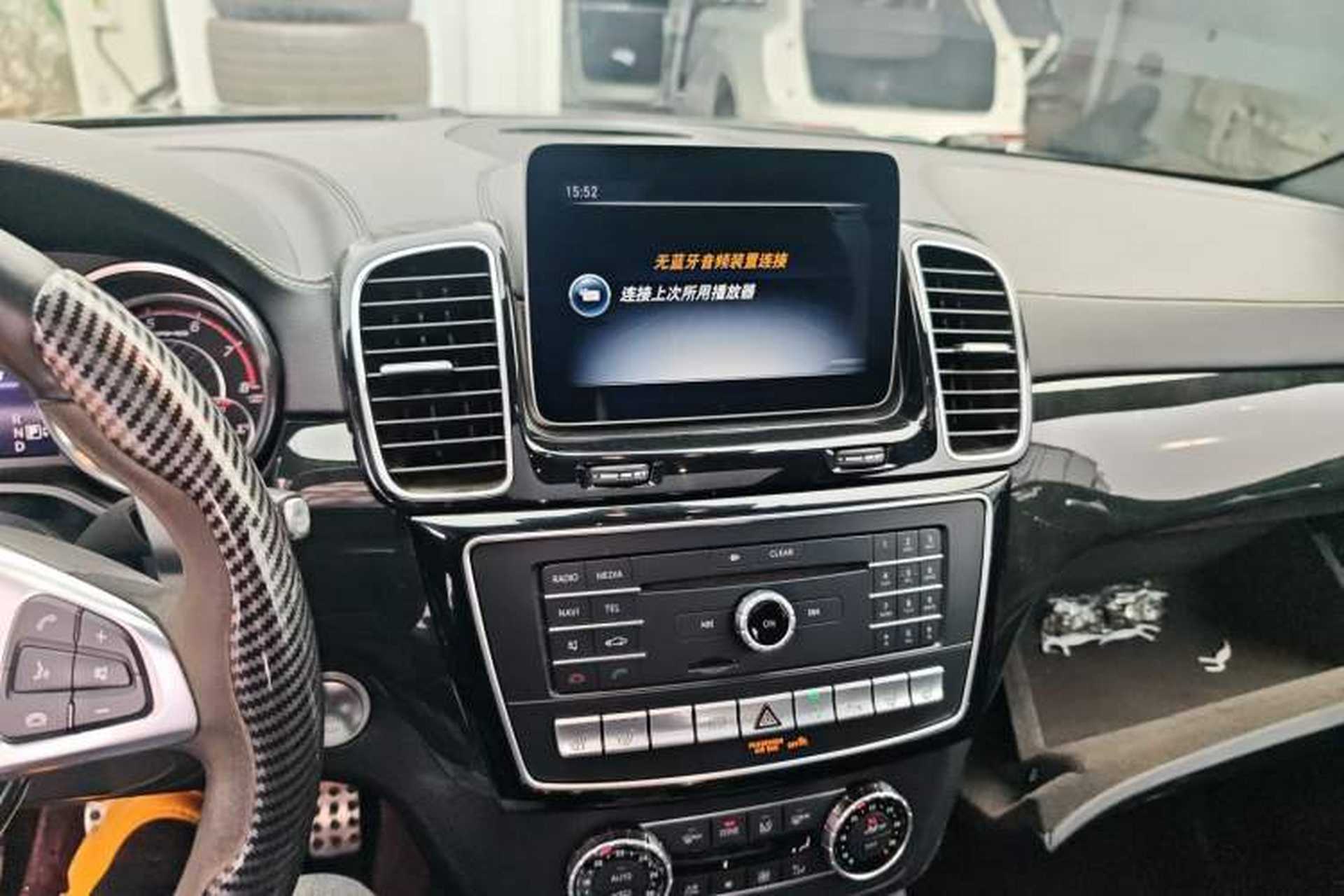 Used Mercedes-Benz GLS AMG 2017 AMG GLS 63 4MATIC Audio And AC Panel