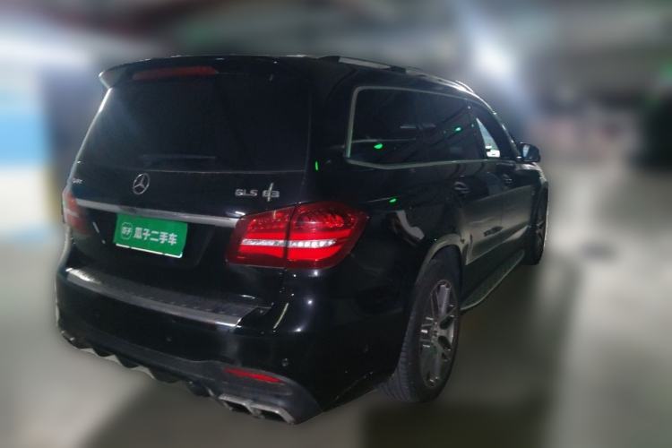 Used Mercedes-Benz GLS AMG 2017 AMG GLS 63 4MATIC Rear Right 45 Deg