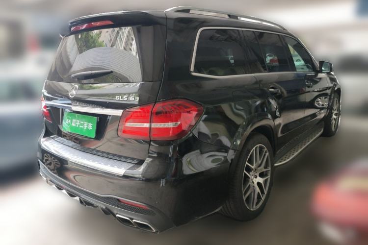 Used Mercedes-Benz GLS AMG 2017 AMG GLS 63 4MATIC Rear Right 45 Deg