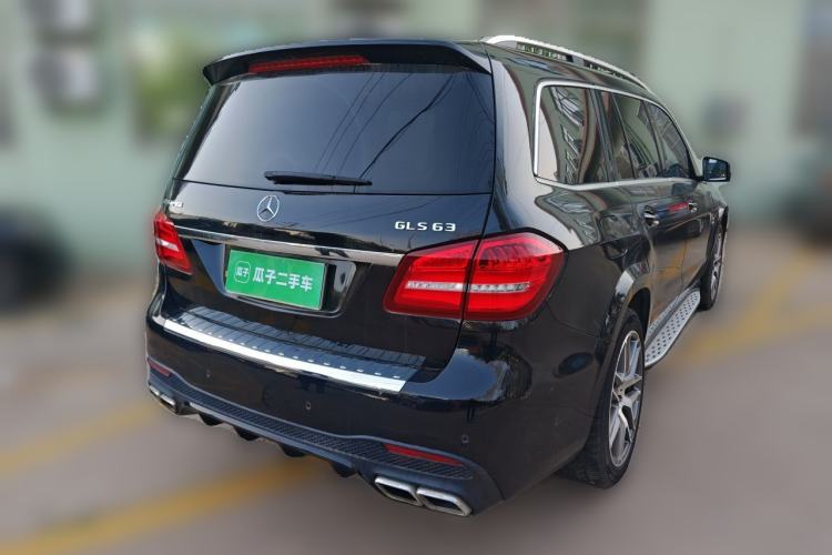 Used Mercedes-Benz GLS AMG 2017 AMG GLS 63 4MATIC Rear Right 45 Deg