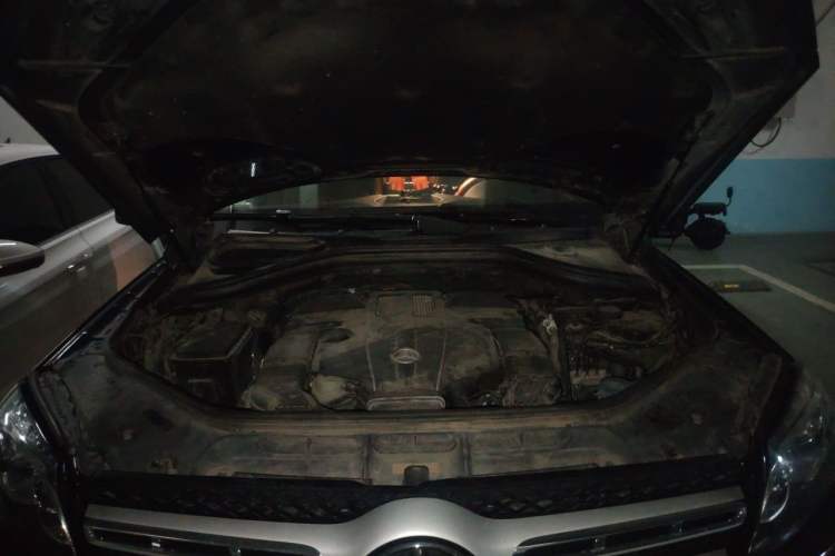 Used Mercedes-Benz GLS-Class 2016 GLS 450 Low-Power Version U.S. Specification Engine Bay