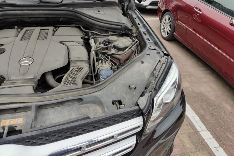 Used Mercedes-Benz GLS-Class 2016 GLS 450 Low-Power Version U.S. Specification Engine Bay Left