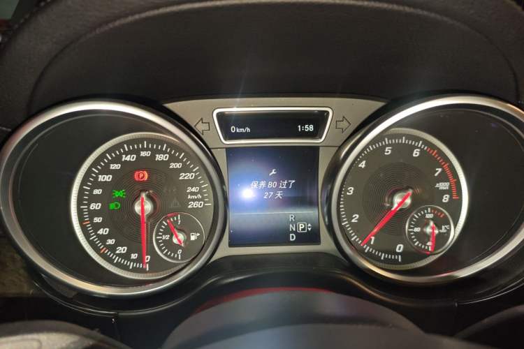 Used Mercedes-Benz GLS-Class 2016 GLS 450 U.S. specification Instrument Cluster