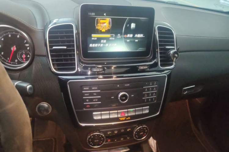 Used Mercedes-Benz GLS-Class 2017 GLS 450 Low-Power Version U.S. Specification Audio And AC Panel
