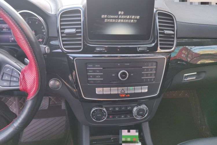 Used Mercedes-Benz GLS-Class 2017 GLS 450 Low-Power Version U.S. Specification Audio And AC Panel