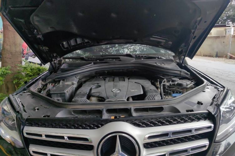 Used Mercedes-Benz GLS-Class 2017 GLS 450 Low-Power Version U.S. Specification Engine Bay