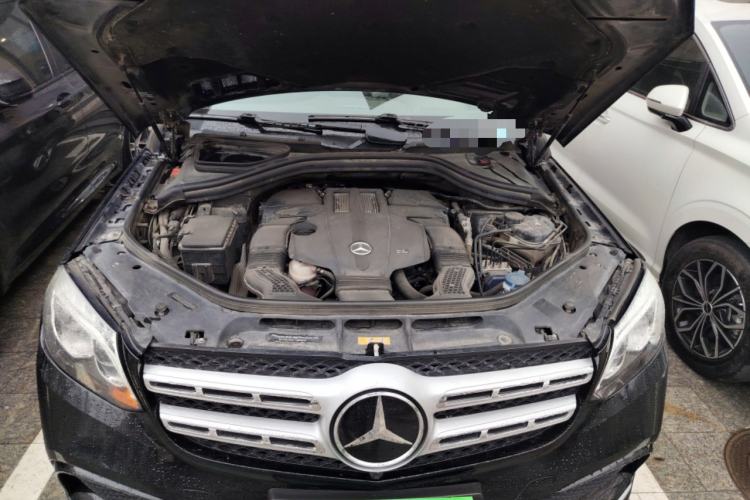 Used Mercedes-Benz GLS-Class 2017 GLS 450 Low-Power Version U.S. Specification Engine Bay