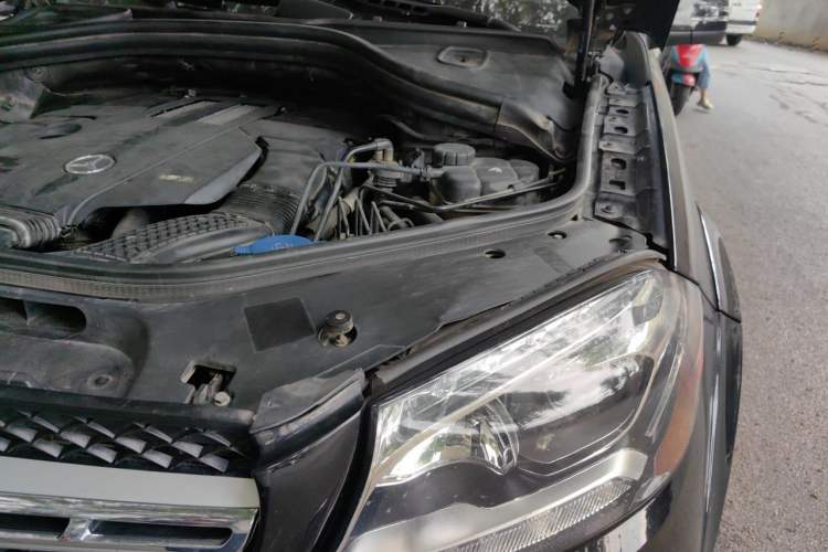 Used Mercedes-Benz GLS-Class 2017 GLS 450 Low-Power Version U.S. Specification Engine Bay Left