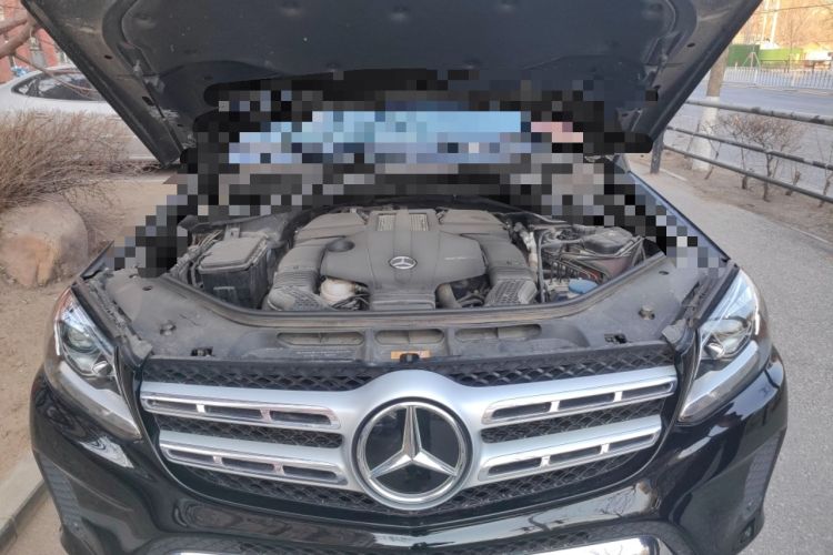 Used Mercedes-Benz GLS-Class 2017 GLS 450 Low-Power Version U.S. Specification Engine Bay