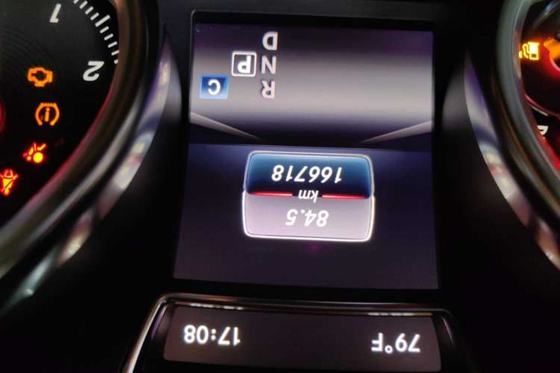 Used Mercedes-Benz GLS-Class 2017 GLS 450 Low-Power Version U.S. Specification Odometer Close Up