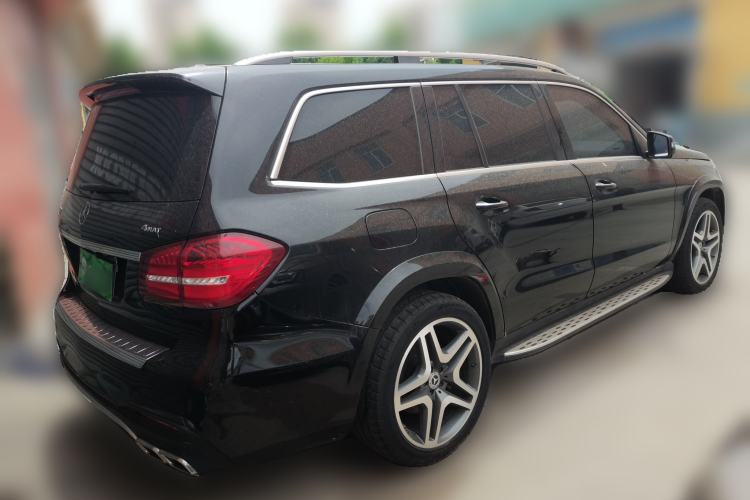 Used Mercedes-Benz GLS-Class 2017 GLS450 Middle East version Rear Right 45 Deg