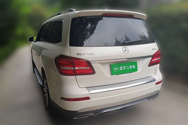 Used Mercedes-Benz GLS-Class 2017 GLS450 Middle East version Rear Left 45 Deg