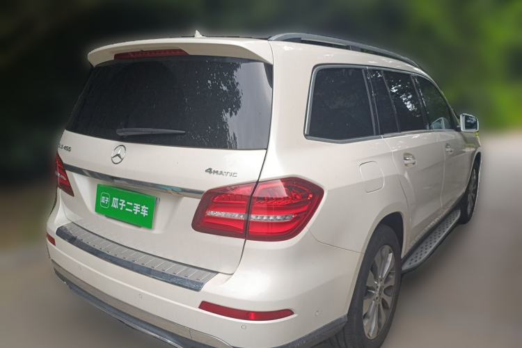 Used Mercedes-Benz GLS-Class 2017 GLS450 Middle East version Rear Right 45 Deg