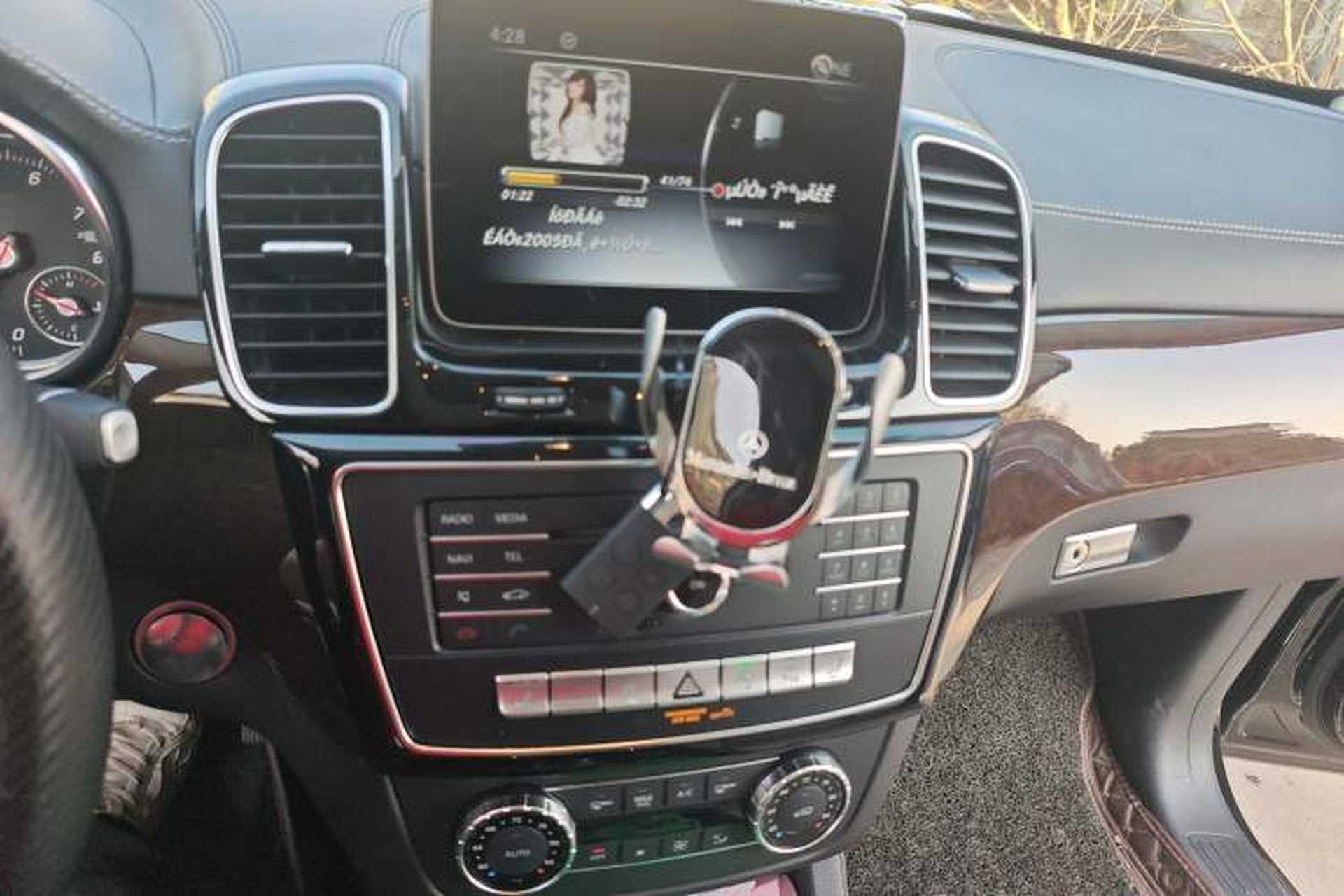 Used Mercedes-Benz GLS-Class 2018 GLS 450 U.S. specification Audio And AC Panel