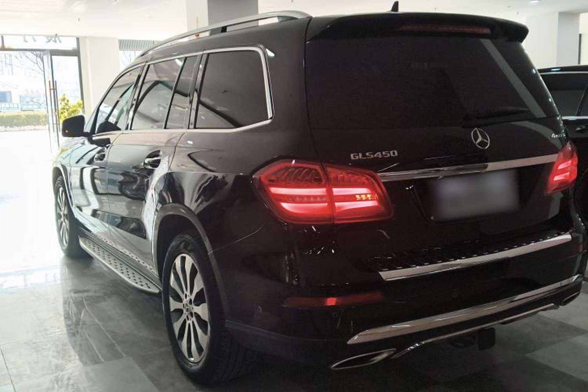 Used Mercedes-Benz GLS-Class 2019 GLS 450 7-seater U.S. specification Rear Left 45 Deg