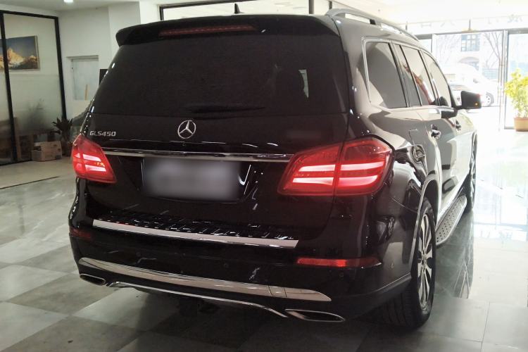 Used Mercedes-Benz GLS-Class 2019 GLS 450 7-seater U.S. specification Rear Right 45 Deg