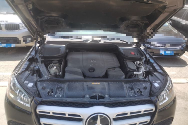 Used Mercedes-Benz GLS-Class 2020 GLS 450 6-seater panoramic roof 20-inch wheels U.S. specification Engine Bay
