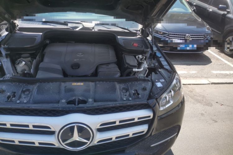 Used Mercedes-Benz GLS-Class 2020 GLS 450 6-seater panoramic roof 20-inch wheels U.S. specification Engine Bay Left