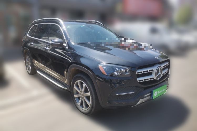 Used Mercedes-Benz GLS-Class 2020 GLS 450 6-seater panoramic roof 20-inch wheels U.S. specification Front Right 45 Deg