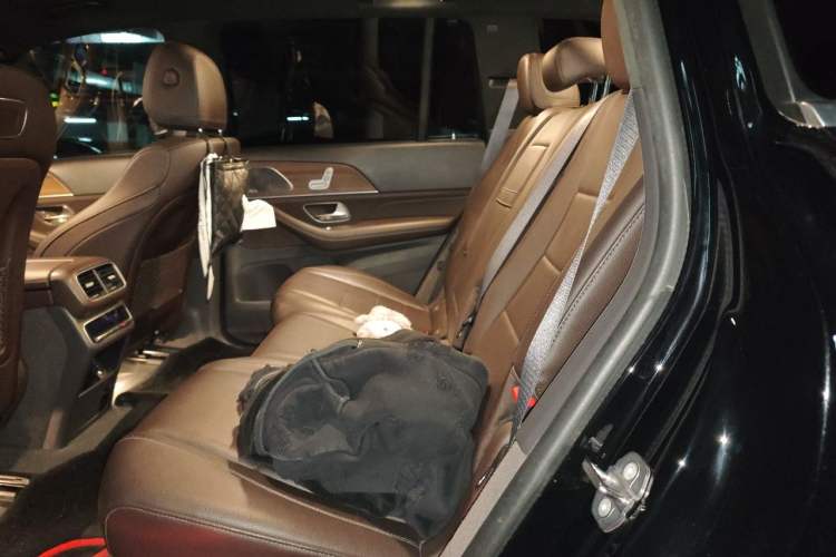 Used Mercedes-Benz GLS-Class 2020 GLS450 7-seater panoramic roof 20-inch wheels U.S. specification Left Rear Seat