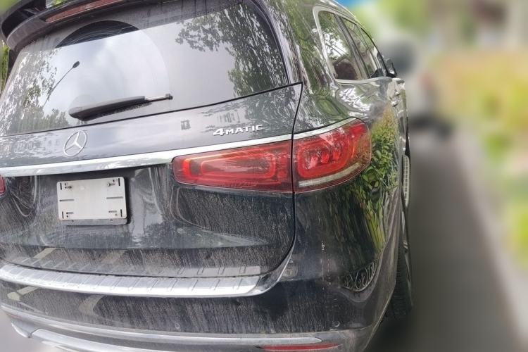 Used Mercedes-Benz GLS-Class 2020 GLS 450 6-seater panoramic roof 20-inch wheels U.S. specification Rear Right 45 Deg