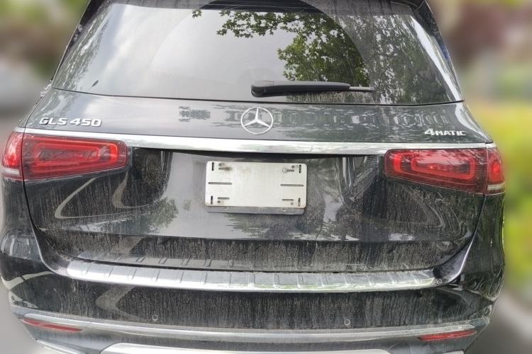 Used Mercedes-Benz GLS-Class 2020 GLS 450 6-seater panoramic roof 20-inch wheels U.S. specification Rear