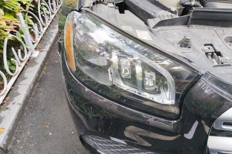 Used Mercedes-Benz GLS-Class 2020 GLS 450 6-seater panoramic roof 20-inch wheels U.S. specification Right Front Headlight