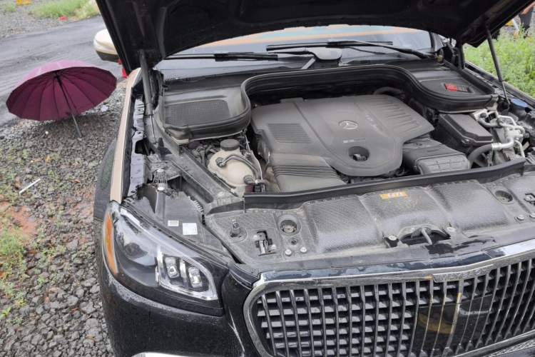 Used Mercedes-Benz GLS-Class 2021 GLS 450 7-seater U.S. specification Engine Bay Right