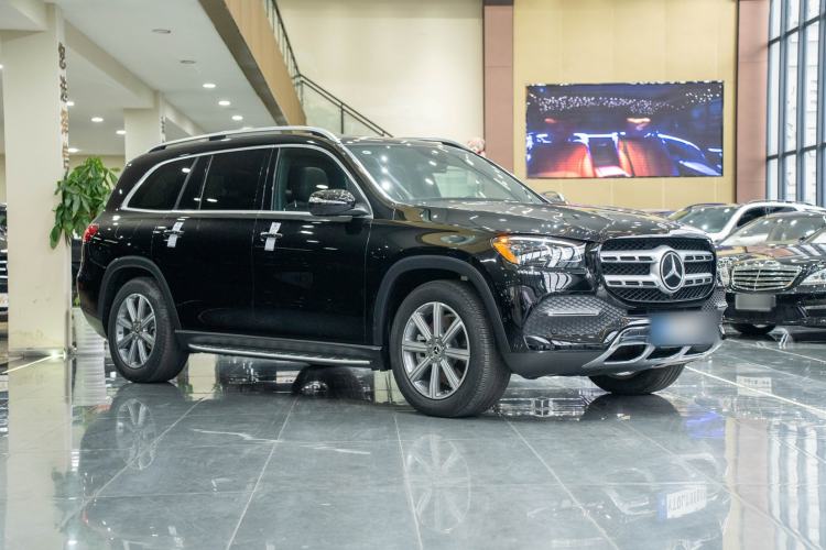 Used Mercedes-Benz GLS-Class 2021 GLS 450 7-seater panoramic roof 20-inch wheels US specification Front Right 45 Deg