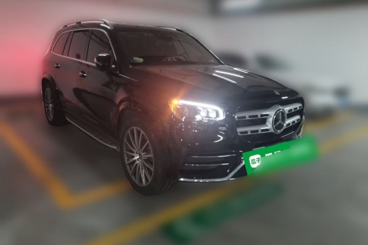 Used Mercedes-Benz GLS-Class 2021 GLS 450 7-seater U.S. specification Front Right 45 Deg