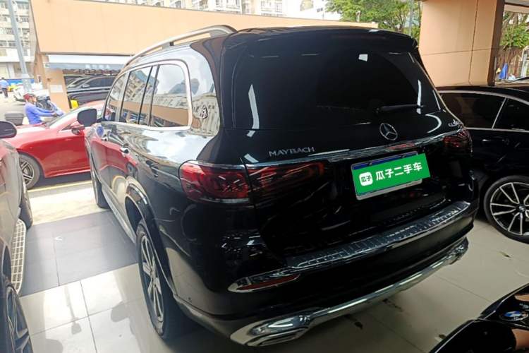 Used Mercedes-Benz GLS-Class 2021 GLS 450 7-seater panoramic roof 20-inch wheels US specification Rear Left 45 Deg