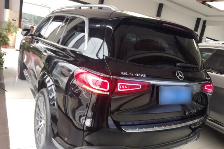 Used Mercedes-Benz GLS-Class 2021 GLS 450 7-seater U.S. specification Rear Left 45 Deg