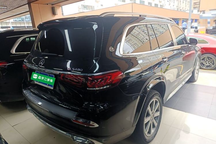 Used Mercedes-Benz GLS-Class 2021 GLS 450 7-seater panoramic roof 20-inch wheels US specification Rear Right 45 Deg