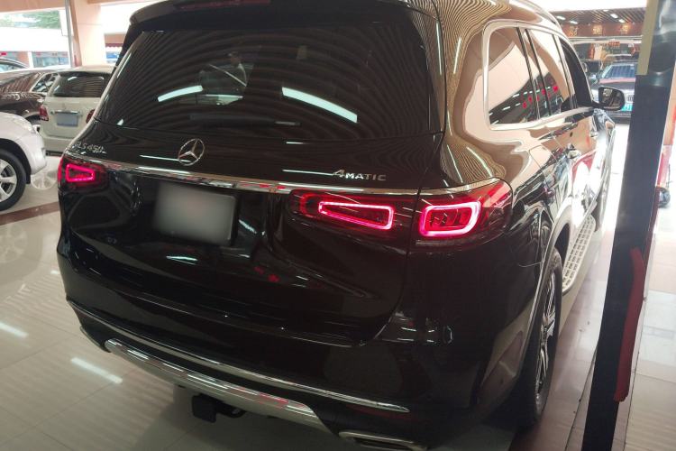 Used Mercedes-Benz GLS-Class 2021 GLS 450 7-seater U.S. specification Rear Right 45 Deg