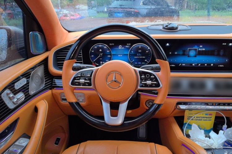 Used Mercedes-Benz GLS-Class 2021 GLS 450 7-seater U.S. specification Steering Wheel