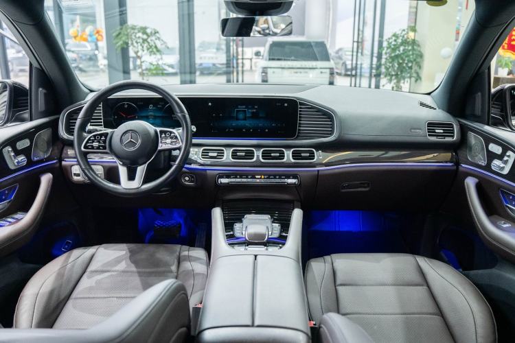 Used Mercedes-Benz GLS-Class 2021 GLS 450 7-seater panoramic roof 20-inch wheels US specification Steering Wheel