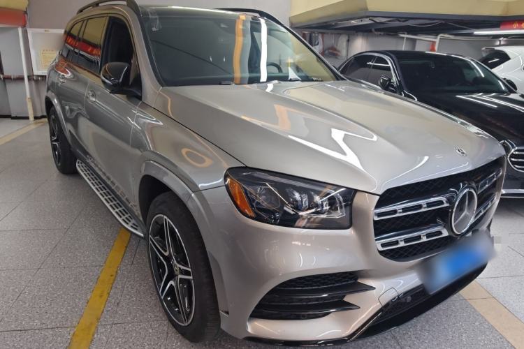 Used Mercedes-Benz GLS-Class 2021 GLS450 6-seater Luxury Package Sport Package Radar Package Plus Version Front Right 45 Deg