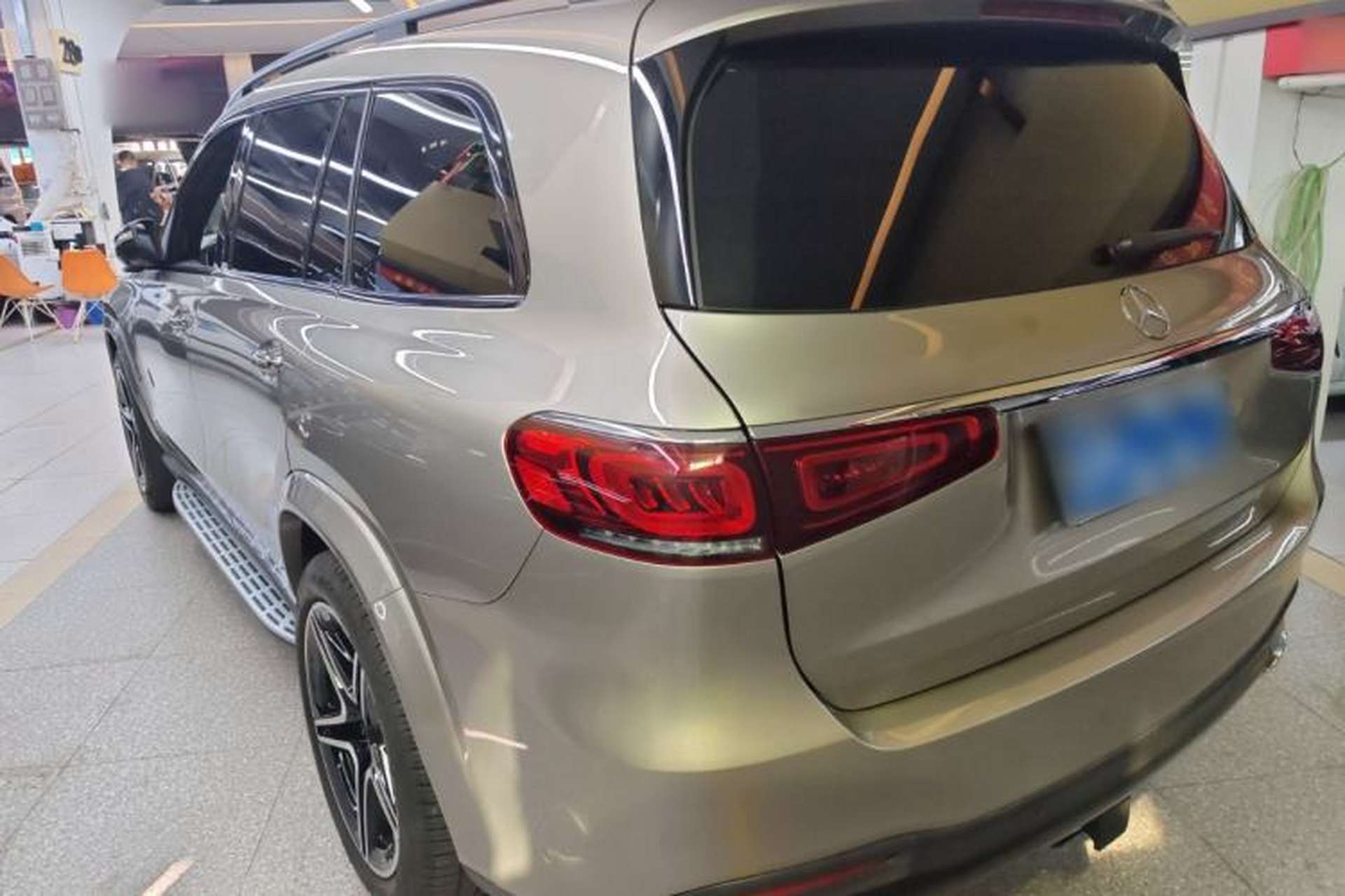 Used Mercedes-Benz GLS-Class 2021 GLS450 6-seater Luxury Package Sport Package Radar Package Plus Version Rear Left 45 Deg